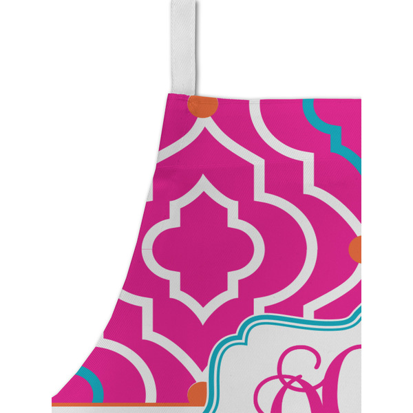Colorful Trellis Kid's Aprons - Detail