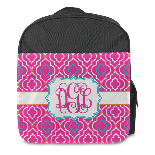 Colorful Trellis Kids Backpack - Front