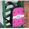 Colorful Trellis Kids Backpack - In Context