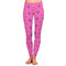 Colorful Trellis Ladies Leggings - Extra Small