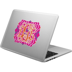 Colorful Trellis Laptop Decal (Personalized)