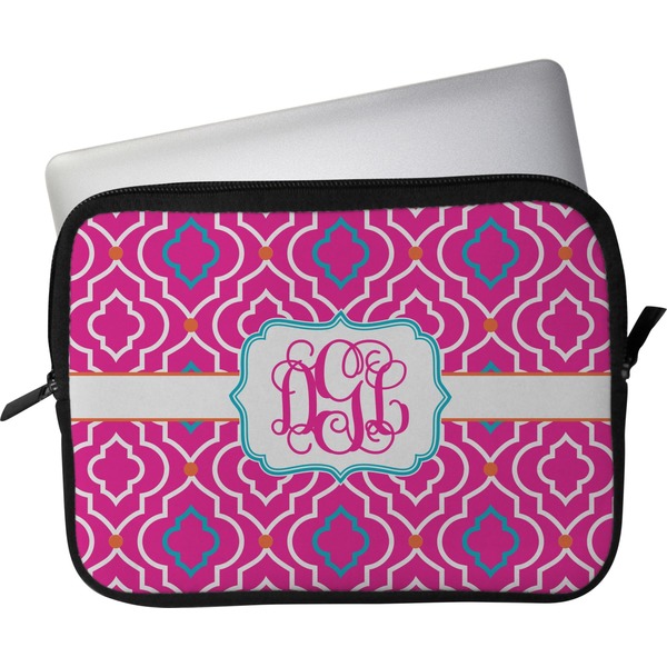 Custom Colorful Trellis Laptop Sleeve / Case (Personalized)