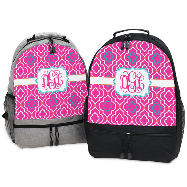 Colorful Trellis Large Backpacks - Both