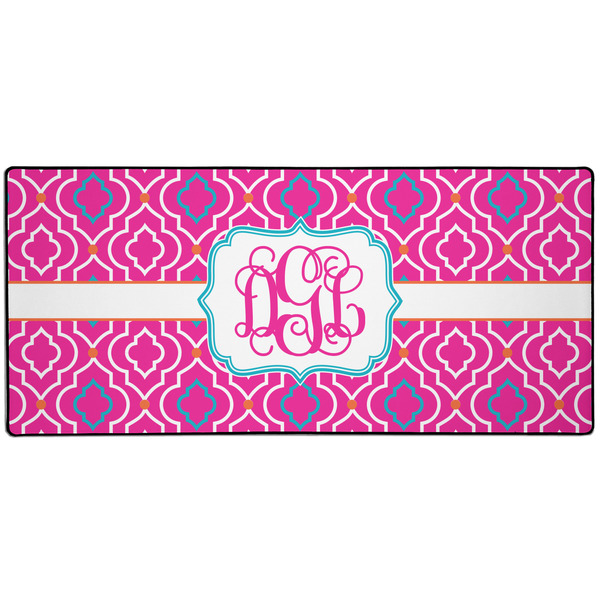 Custom Colorful Trellis 3XL Gaming Mouse Pad - 35" x 16" (Personalized)