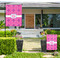 Colorful Trellis Large Garden Flag - LIFESTYLE
