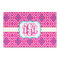 Colorful Trellis Large Rectangle Car Magnets- Front/Main/Approval