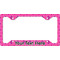 Colorful Trellis License Plate Frame - Style C