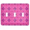 Colorful Trellis Light Switch Covers (3 Toggle Plate)