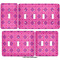 Colorful Trellis Light Switch Covers all sizes