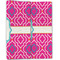 Colorful Trellis Linen Placemat - Folded Half (double sided)