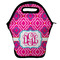 Colorful Trellis Lunch Bag - Front