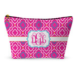Colorful Trellis Makeup Bag - Small - 8.5"x4.5" (Personalized)
