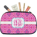 Colorful Trellis Makeup / Cosmetic Bag - Medium (Personalized)