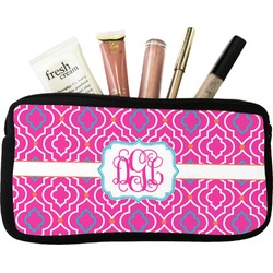 Colorful Trellis Makeup / Cosmetic Bag (Personalized)