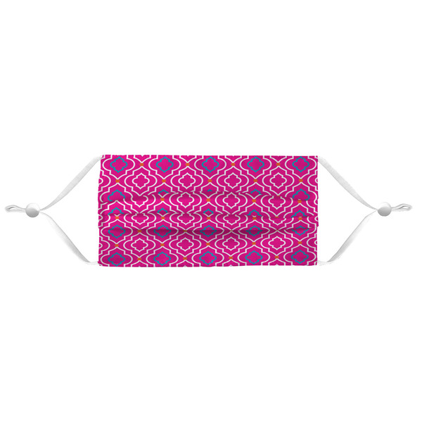 Colorful Trellis Mask - Pleated (new) APPROVAL
