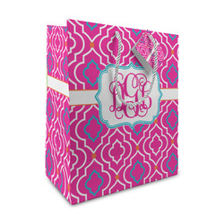 Colorful Trellis Medium Gift Bag (Personalized)