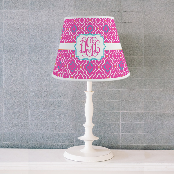 Colorful Trellis Poly Film Empire Lampshade - Lifestyle