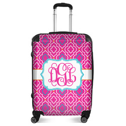 Colorful Trellis Suitcase - 24"Medium - Checked (Personalized)