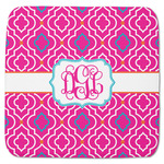 Colorful Trellis Memory Foam Bath Mat - 48"x48" (Personalized)