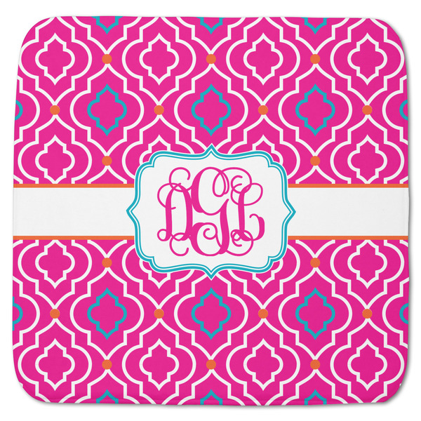 Custom Colorful Trellis Memory Foam Bath Mat - 48"x48" (Personalized)