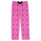 Colorful Trellis Mens Pajama Pants - Flat