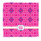 Colorful Trellis Microfiber Dish Rag - Front/Approval