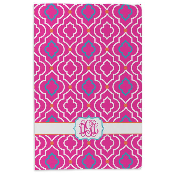 Colorful Trellis Microfiber Dish Towel - APPROVAL