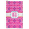 Colorful Trellis Microfiber Golf Towel (Personalized)