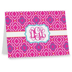 Colorful Trellis Note cards (Personalized)