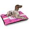 Colorful Trellis Outdoor Dog Beds - Large - IN CONTEXT