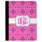 Colorful Trellis Padfolio Clipboards - Large - FRONT