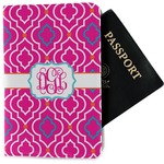Colorful Trellis Passport Holder - Fabric (Personalized)