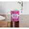 Colorful Trellis Personalized Coffee Mug - Lifestyle