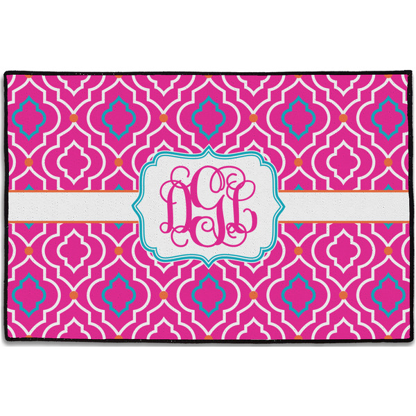Colorful Trellis Personalized Door Mat - 36x24 (APPROVAL)