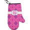 Colorful Trellis Personalized Oven Mitts