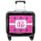 Colorful Trellis Pilot Bag Luggage with Wheels