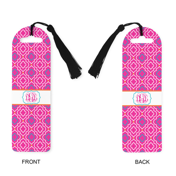 Colorful Trellis Plastic Bookmarks - Approval