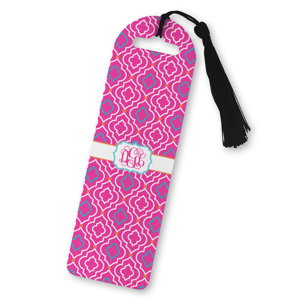 Custom Colorful Trellis Plastic Bookmark (Personalized)