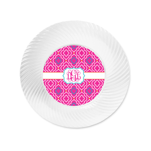 Colorful Trellis Plastic Party Appetizer & Dessert Plates - Approval