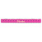Colorful Trellis Plastic Ruler - 12" - FRONT