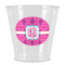 Colorful Trellis Plastic Shot Glass (Personalized)