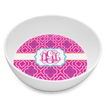 Colorful Trellis Melamine Bowl - 8 oz (Personalized)