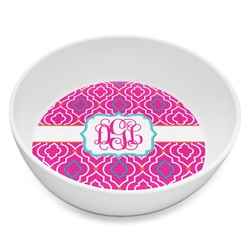 Colorful Trellis Melamine Bowl - 8 oz (Personalized)