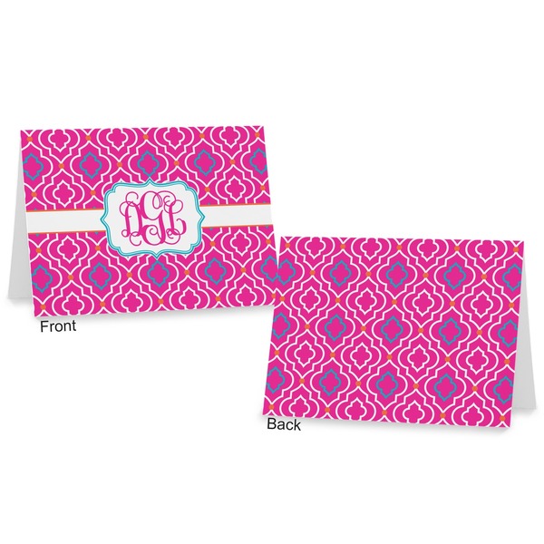 Colorful Trellis Postcard - Front and Back
