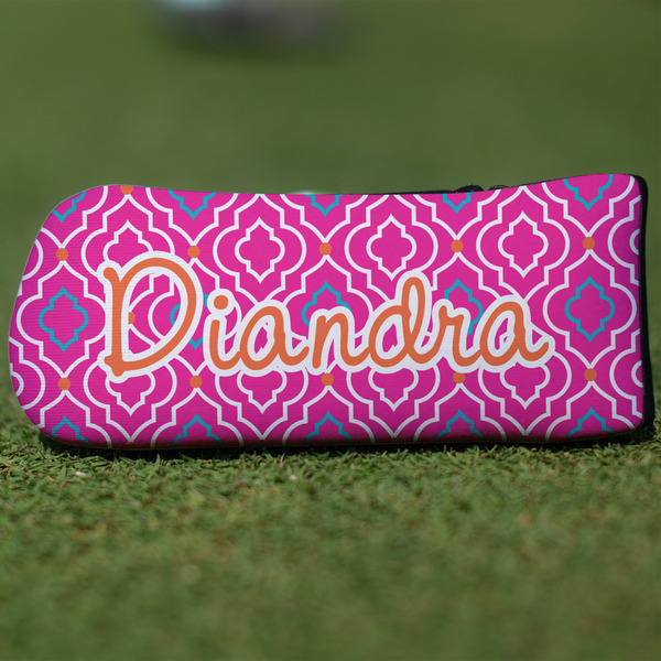 Custom Colorful Trellis Blade Putter Cover (Personalized)