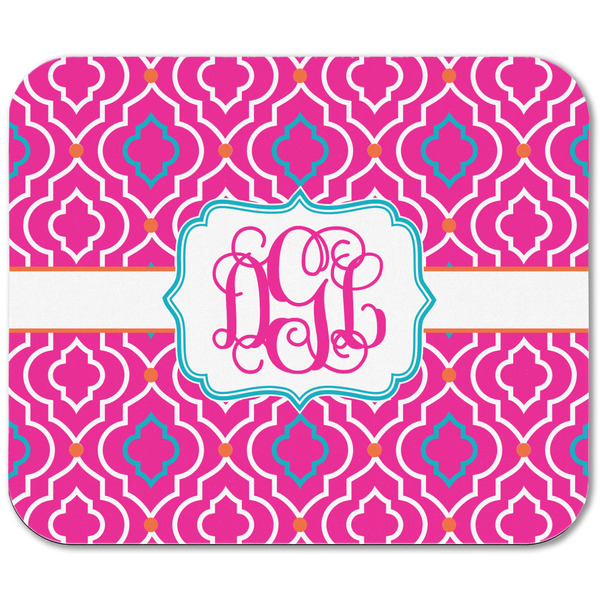 Colorful Trellis Rectangular Mouse Pad - APPROVAL