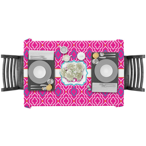 Colorful Trellis Rectangular Tablecloths - LIFESTYLE