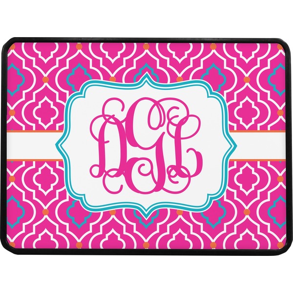 Colorful Trellis  Rectangular Trailer Hitch Cover (Personalized)