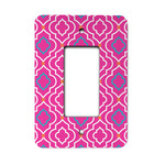 Colorful Trellis Rocker Style Light Switch Cover