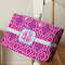 Colorful Trellis Large Rope Tote - Life Style